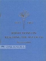 Order Nr. 19451 REFLECTIONS ON REACHING THE AGE OF 150. Cass Canfield