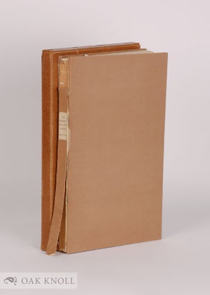 Order Nr. 19612 THE MERRYMOUNT PRESS OF BOSTON. George Parker Winship