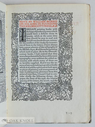 THE ART AND CRAFT OF PRINTING.