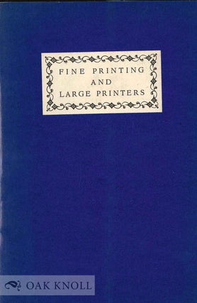 Order Nr. 19807 FINE PRINTING AND LARGE PRINTERS