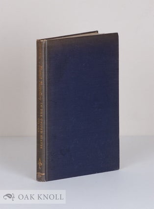 Order Nr. 20059 FRENCH TRAVELERS IN THE UNITED STATES, 1765-1932. Frank Monaghan