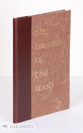 Order Nr. 20098 THE DREAM OF THE ROOD, TAKEN FROM THE NINTH CENTURY ANGLO-SAXON