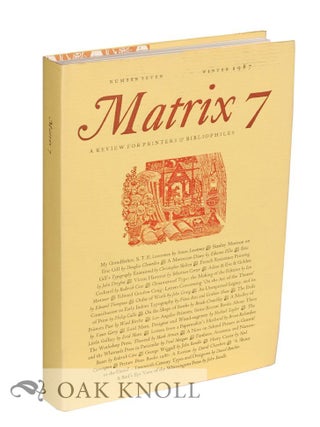 Order Nr. 20957 MATRIX 07