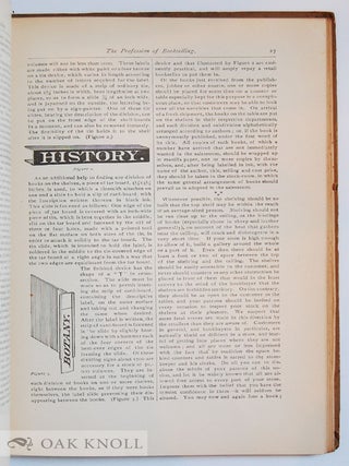 PROFESSION OF BOOKSELLING A HANDBOOK OF PRACTICAL HINTS FOR THE APPRENTICE AND BOOKSELLING.