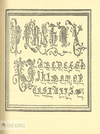VESPASIANO AMPHIAREO'S WRITING BOOK, VINEGIA, MDLIIII. DAS SCHREIBBUCH DES VESPASIANO AMPHIAREO.