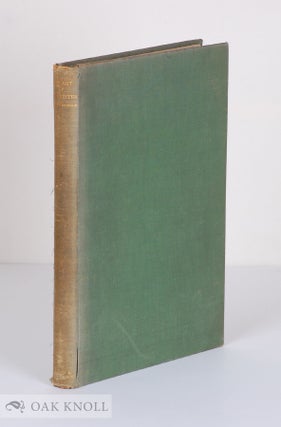 Order Nr. 21907 ART OF THE PRINTER, 250 TITLE & TEXT PAGES SELECTED FROM BOOKS COMPOSED IN THE...