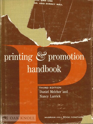 Order Nr. 22219 PRINTING AND PROMOTION HANDBOOK HOW TO PLAN, PRODUCE, AND USE PRINTING,...