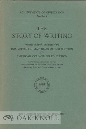 Order Nr. 22637 THE STORY OF WRITING. Bertha M. Parker