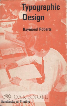 Order Nr. 22807 TYPOGRAPHIC DESIGN. Raymond Roberts