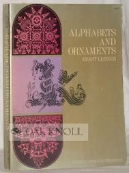 Order Nr. 22931 ALPHABETS & ORNAMENTS. Ernst Lehner