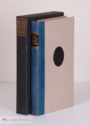 Order Nr. 23325 THE POEMS OF ROBERT BROWNING. Robert Browning