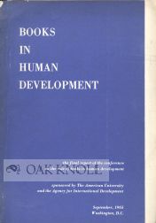 BOOKS IN HUMAN DEVELOPMENT. Ray Eldon Hiebert.