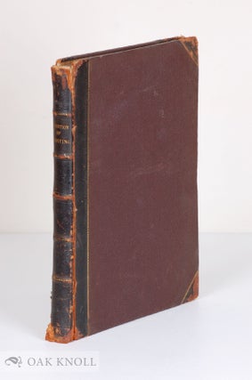 Order Nr. 24195 INVENTION OF PRINTING, A COLLECTION OF FACTS AND OPINIONS DESC RIPTIVE OF EARLY...
