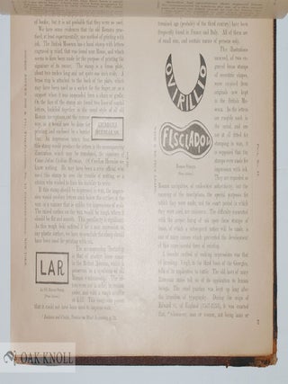 INVENTION OF PRINTING, A COLLECTION OF FACTS AND OPINIONS DESC RIPTIVE OF EARLY PRINTS AND PLAYING CARDS, THE BLOCK-BOOKS OF THE FIFTEENTH CENTURY, THE LEGEND OF LOURENS JANSZOON COSTER, OF HAARLEM AND THE WORK OF JOHN GUTENBERG AND HIS ASSOCIATES. By Theo. L. De Vinne.
