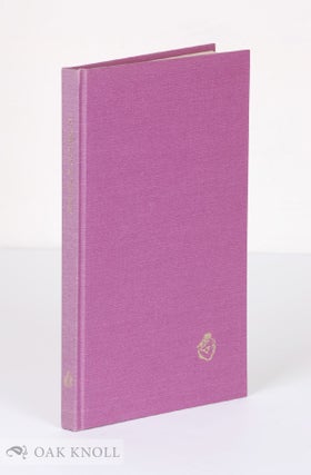 Order Nr. 24732 WILLIAM DOXEY'S SAN FRANCISCO PUBLISHING VENTURE, AT THE SIGN OF THE LARK. Robert...