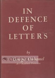 Order Nr. 24980 IN DEFENCE OF LETTERS. Georges Duhamel