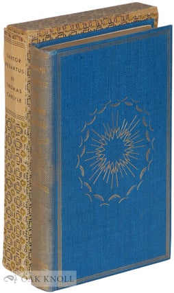Order Nr. 25092 SARTOR RESARTUS, THE LIFE AND OPINIONS OF HERR TEUFELSDROCKH. Thomas Carlyle