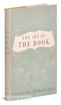Order Nr. 25127 THE ART OF THE BOOK, SOME RECORD OF WORK CARRIED OUT IN EUROPE & THE U.S.A.,...