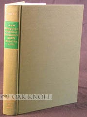 Order Nr. 25465 A BIBLIOGRAPHY OF AMERICAN CHILDREN'S BOOKS PRINTED PRIOR TO 1821. D'Alte A. Welch