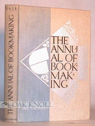 Order Nr. 25491 THE ANNUAL OF BOOK-MAKING