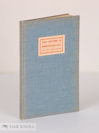 Order Nr. 25559 FIRST EDITIONS IN AMERICAN JUVENILIA. Gustav Davidson