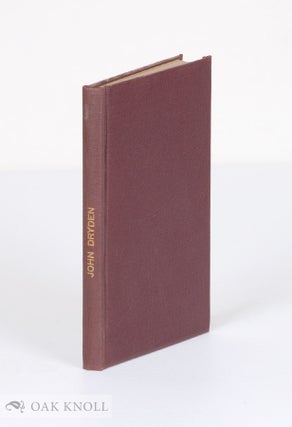 Order Nr. 25653 CATALOGUE OF AN EXHIBITION OF FIRST AND OTHER EDITIONS OF THE WORKS OF JOHN...