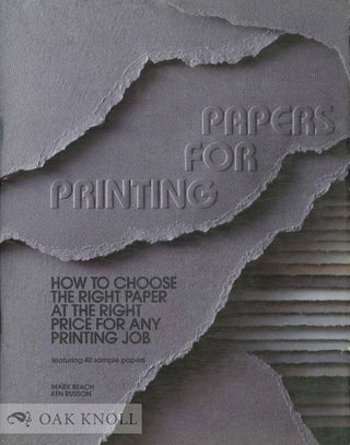 Order Nr. 26113 PAPERS FOR PRINTING, HOW TO CHOOSE THE RIGHT PAPER AT THE RIGHT PRICE FOR ANY...