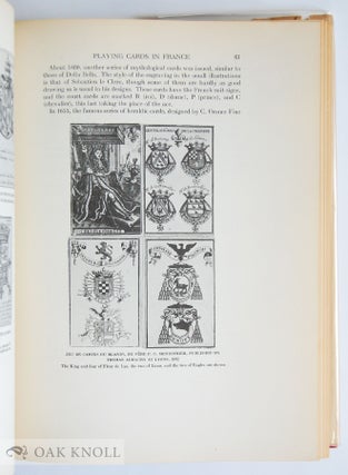 A HISTORY OF PLAYING CARDS AND A BIBLIOGRAPHY OF CARDS AND GAMING.