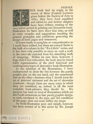 OF THE DECORATIVE ILLUSTRATION OF BOOKS OLD AND NEW
