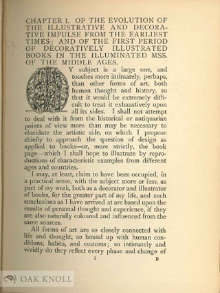 OF THE DECORATIVE ILLUSTRATION OF BOOKS OLD AND NEW