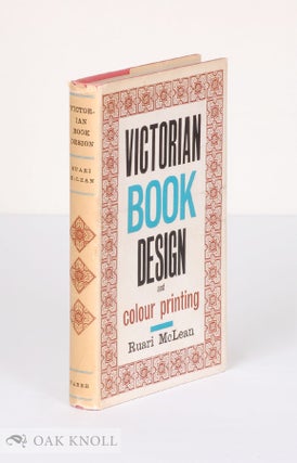 Order Nr. 26682 VICTORIAN BOOK DESIGN & COLOUR PRINTING. Ruari McLean