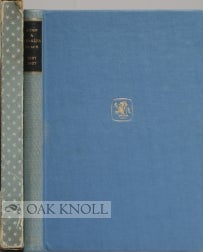 Order Nr. 26689 ADAM & CHARLES BLACK 1807-1957, SOME CHAPTERS IN THE HISTORY OF A PUBLISHING HOUSE