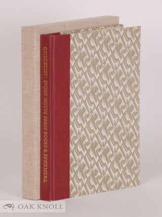 Order Nr. 26711 CHECKLIST STONE HOUSE PRESS BOOKS & EPHEMERA. Catherine Tyler Brody