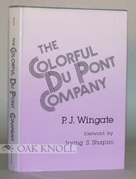 Order Nr. 28392 THE COLORFUL DU PONT COMPANY. P. J. Wingate