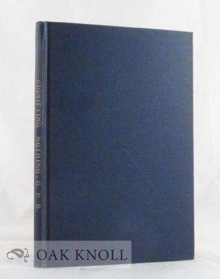 Order Nr. 28755 SIGNIFYING NOTHING BY G.P.B. George P. Bissell