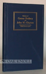 Order Nr. 29383 ACCEPTANCE OF THE STATUES OF CAESAR RODNEY AND JOHN M. CLAYTON, PRESENTED BY THE...