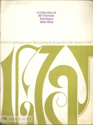 Order Nr. 29502 COLLECTION OF ART NOUVEAU XENOTYPES, 1895-1905, REVIVED FOR CONTEMPORARY USE