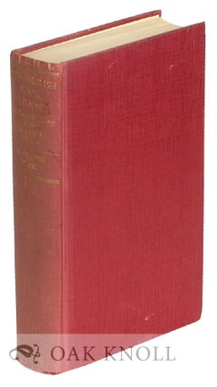 Order Nr. 29667 THE ENGLISH BOOK TRADE, AN ECONOMIC HISTORY OF THE MAKING AND SALE OF BOOKS....