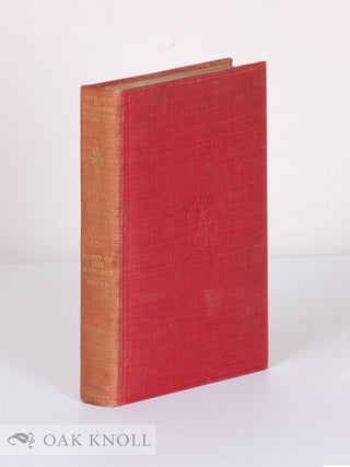 Order Nr. 29908 STORY OF THE ALPHABET. Edward Clodd