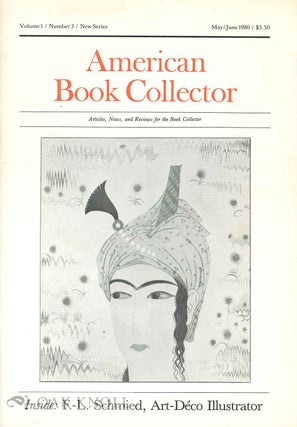 Order Nr. 30368 AMERICAN BOOK COLLECTOR, NEW SERIES