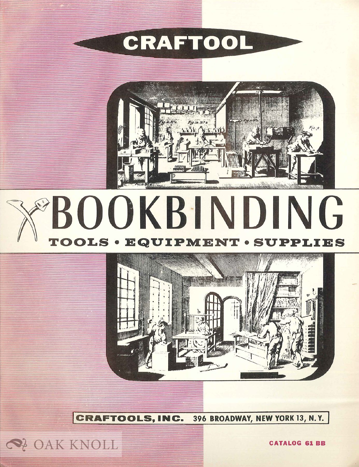 Bookbinding Tools Poster BOOKBINDING TOOLS, EQUIPMENT, SUPPLIES