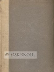 Order Nr. 30443 HANDLIST OF BOOKS IN THE LIBRARY OF THE BIBLIOGRAPHICAL SOCIETY