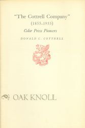 Order Nr. 31189 "THE COTTRELL COMPANY" (1855-1955), COLOR PRESS PRINTERS. Donald C....