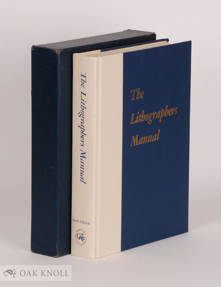 Order Nr. 31472 THE LITHOGRAPHERS MANUAL. Charles Shapiro.