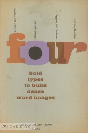 Order Nr. 31684 FOUR TYPES TO BUILD DENSE WORD IMAGES. Amsterdam