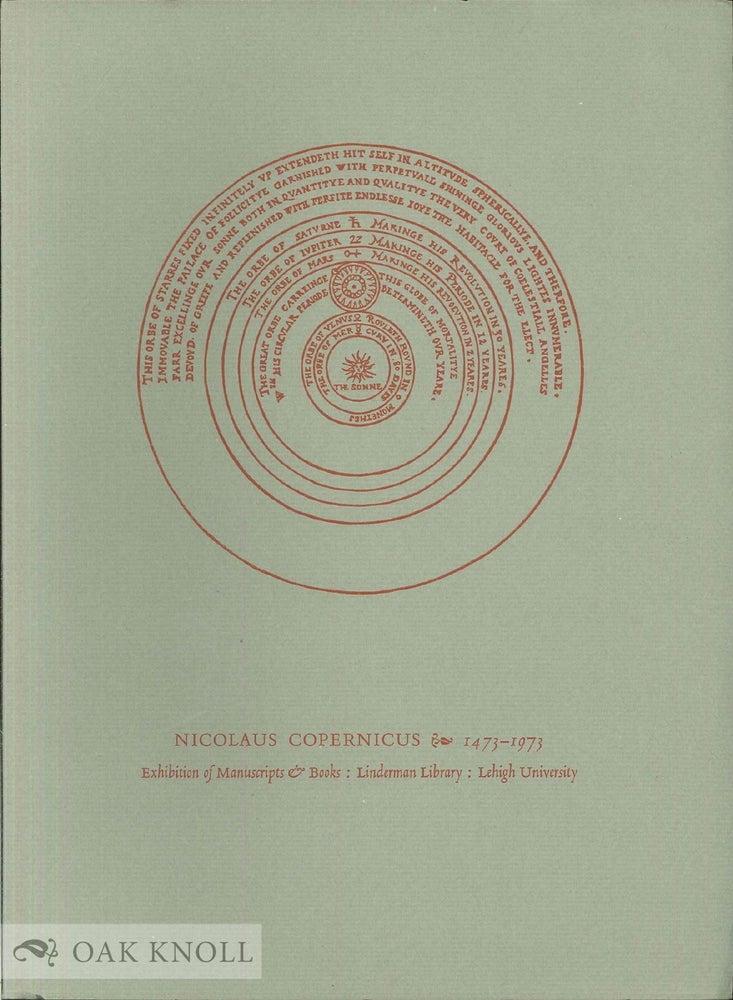 Order Nr. 31872 NICOLAUS COPERNICUS, 1473-1973, HIS REVOLUTIONS AND HIS REVOLUTION.