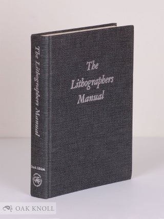 Order Nr. 32388 THE LITHOGRAPHERS MANUAL. Charles Shapiro