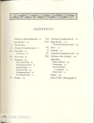 FLEMISH AND RELATED PANEL-STAMPED BINDINGS, EVIDENCE AND PRINCIPLES.