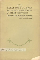 Order Nr. 32719 A CATALOGUE OF FIRST EDITIONS