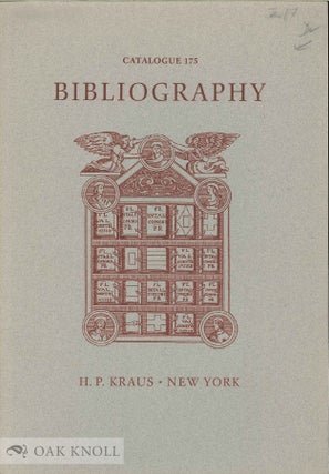 BIBLIOGRAPHY. 175.
